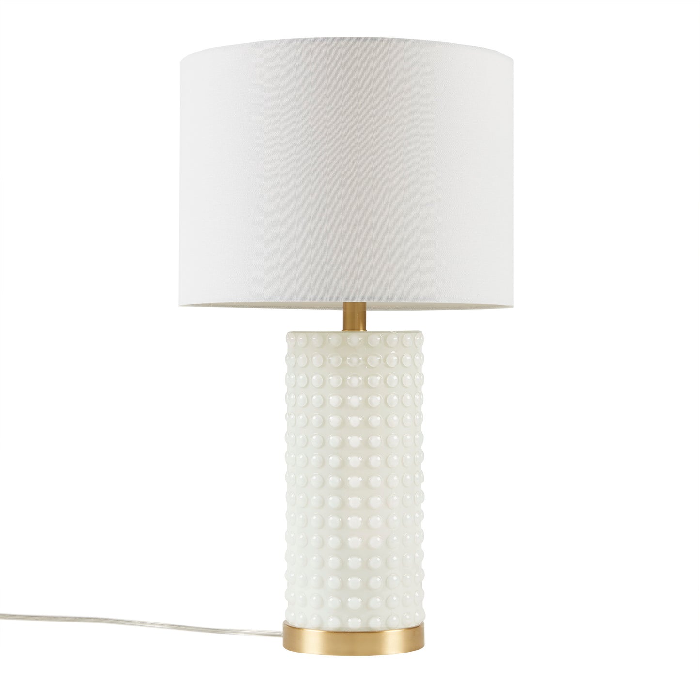 INK+IVY Textured Dot Table Lamp
