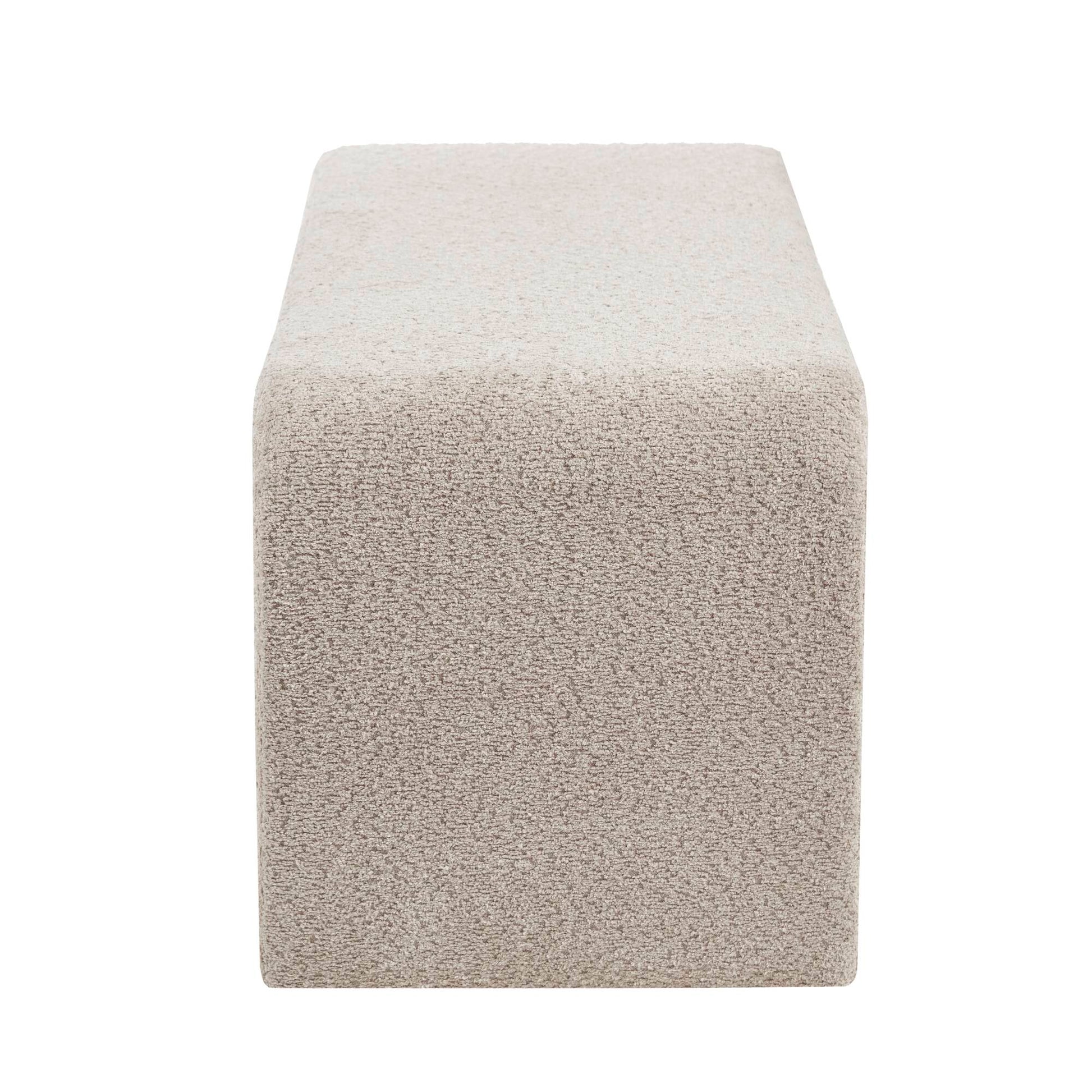 INK+IVY Boucle Waterfall Bench