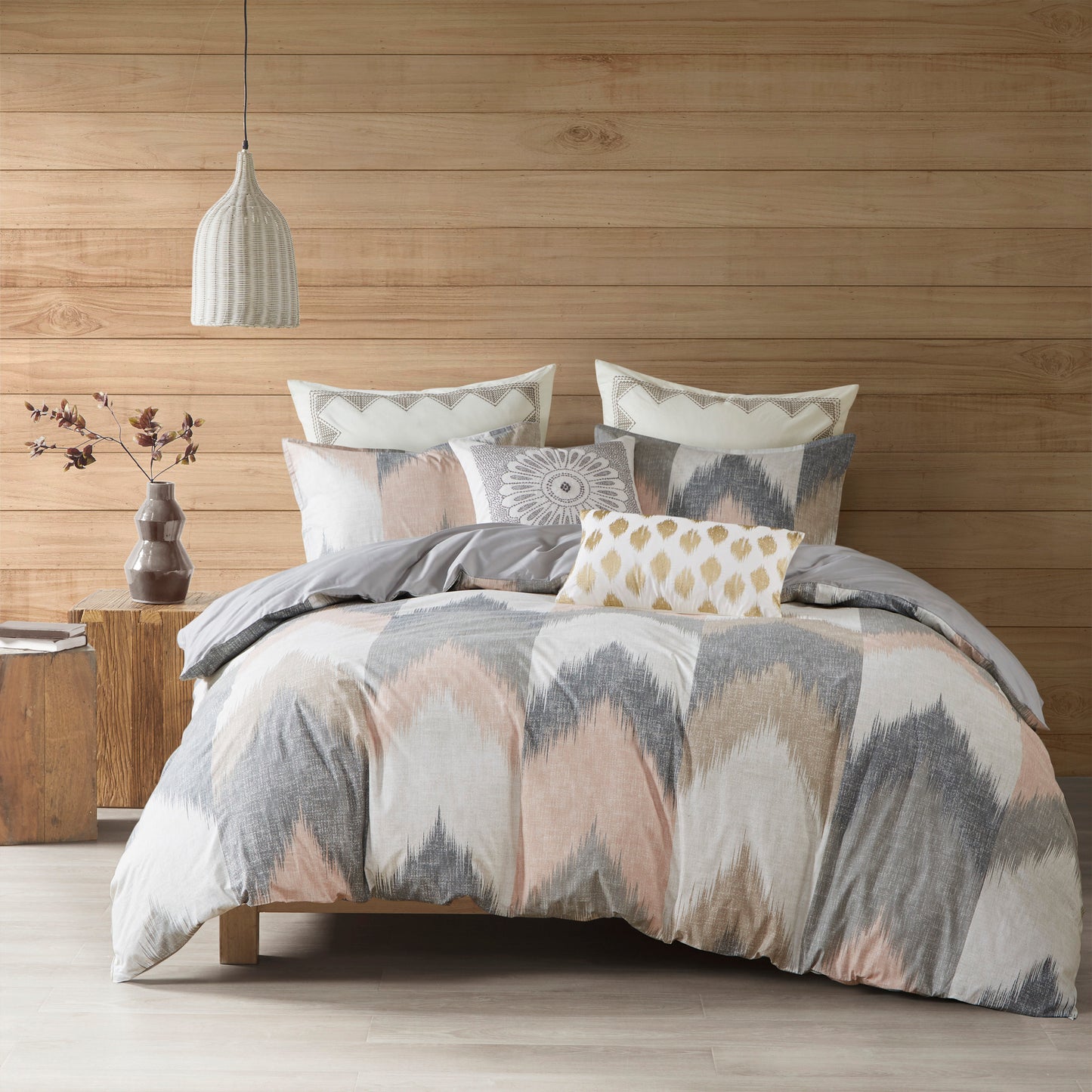 INK+IVY Cotton Duvet Cover Mini Set