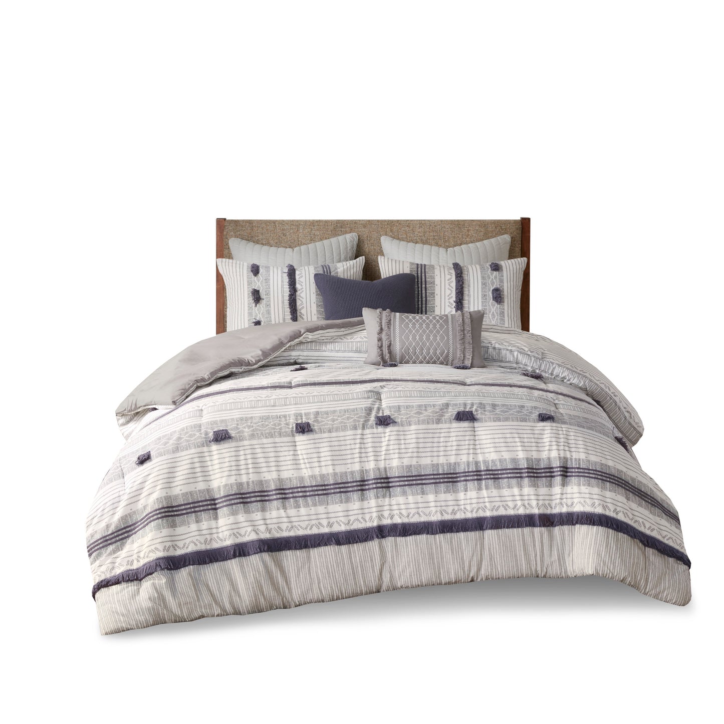 INK+IVY 3 Piece Cotton Comforter Set