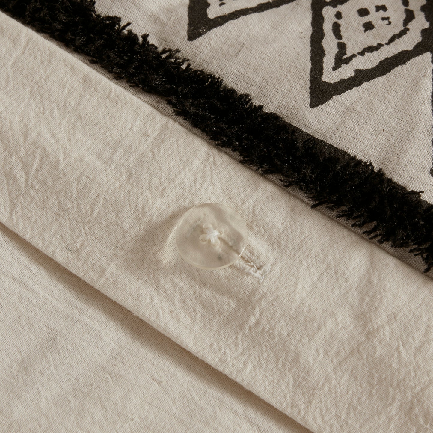 INK+IVY 3 Piece Flax and Cotton Blended Duvet Cover Set