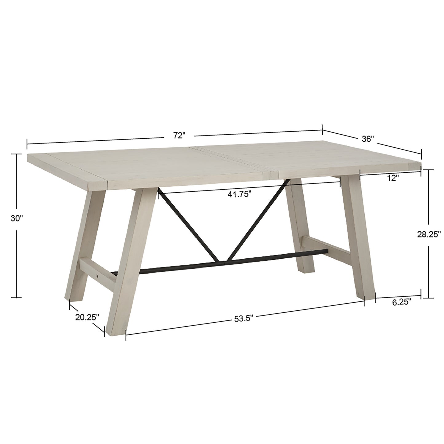 INK+IVY Rectangle Dining Table