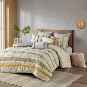 Cody 3 Piece Cotton Comforter Set