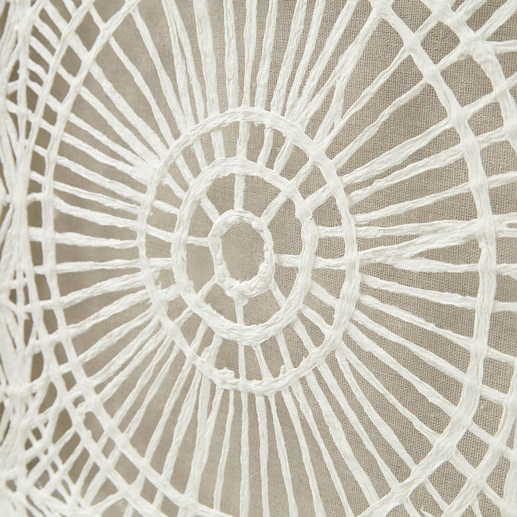 INK+IVY Framed Medallion Rice Paper Shadow Box Wall Decor