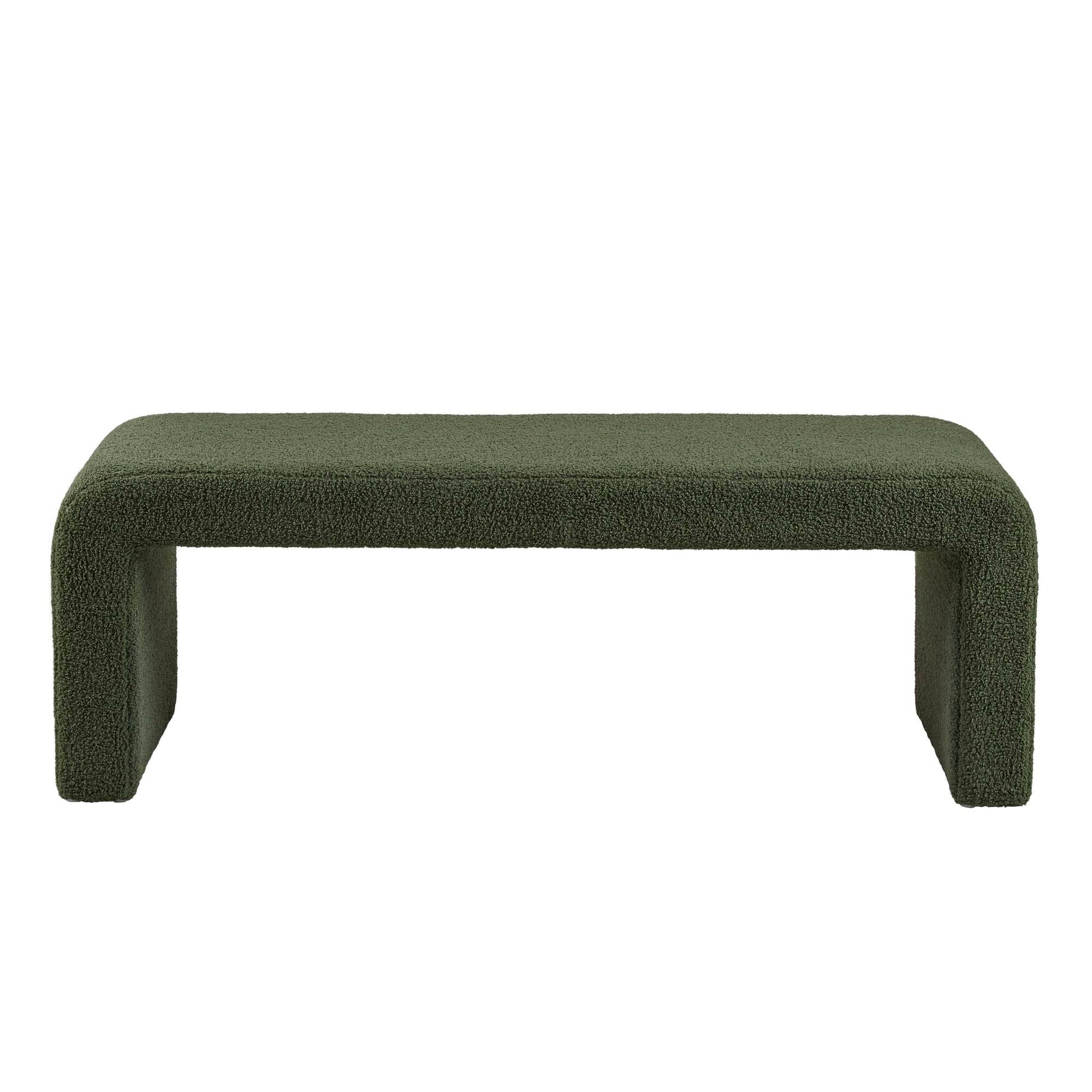 INK+IVY Boucle Waterfall Bench
