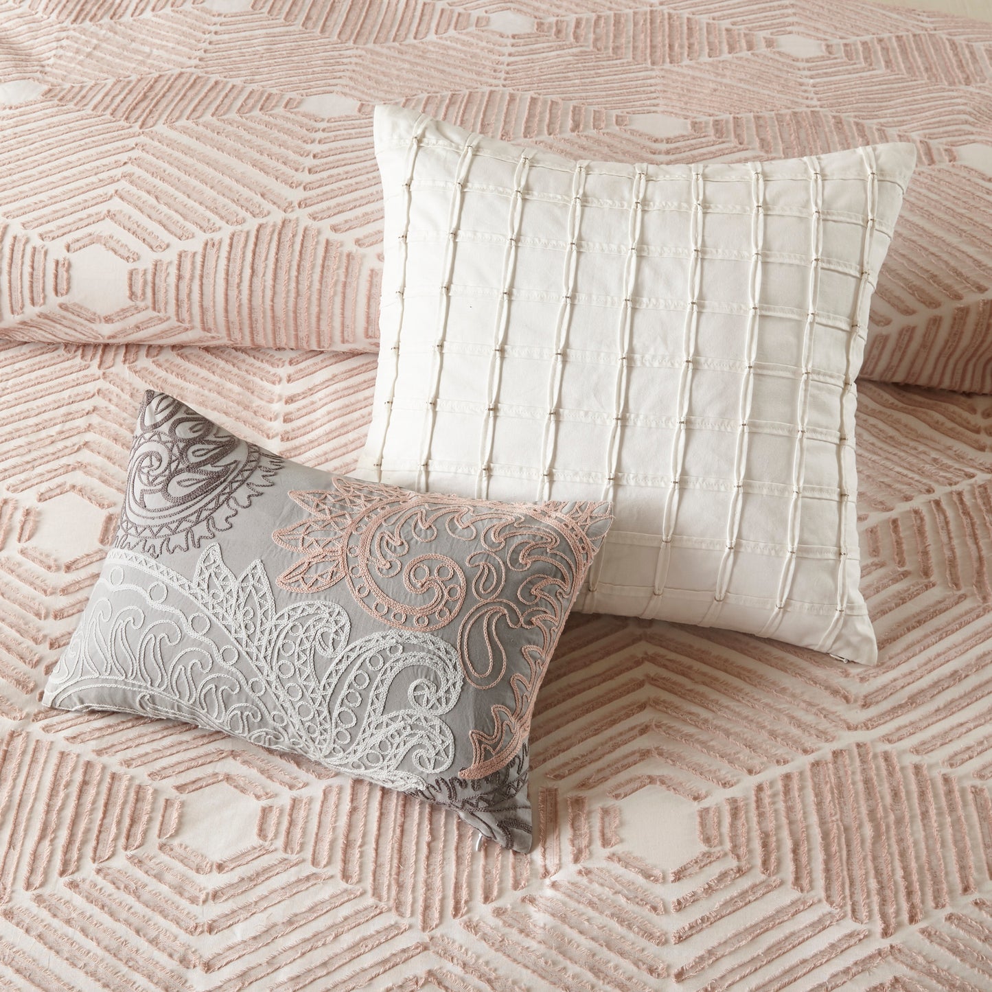 INK+IVY Cotton Jacquard Comforter Set