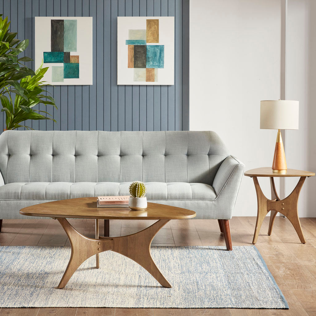 INK+IVY Triangle Wood Coffee table