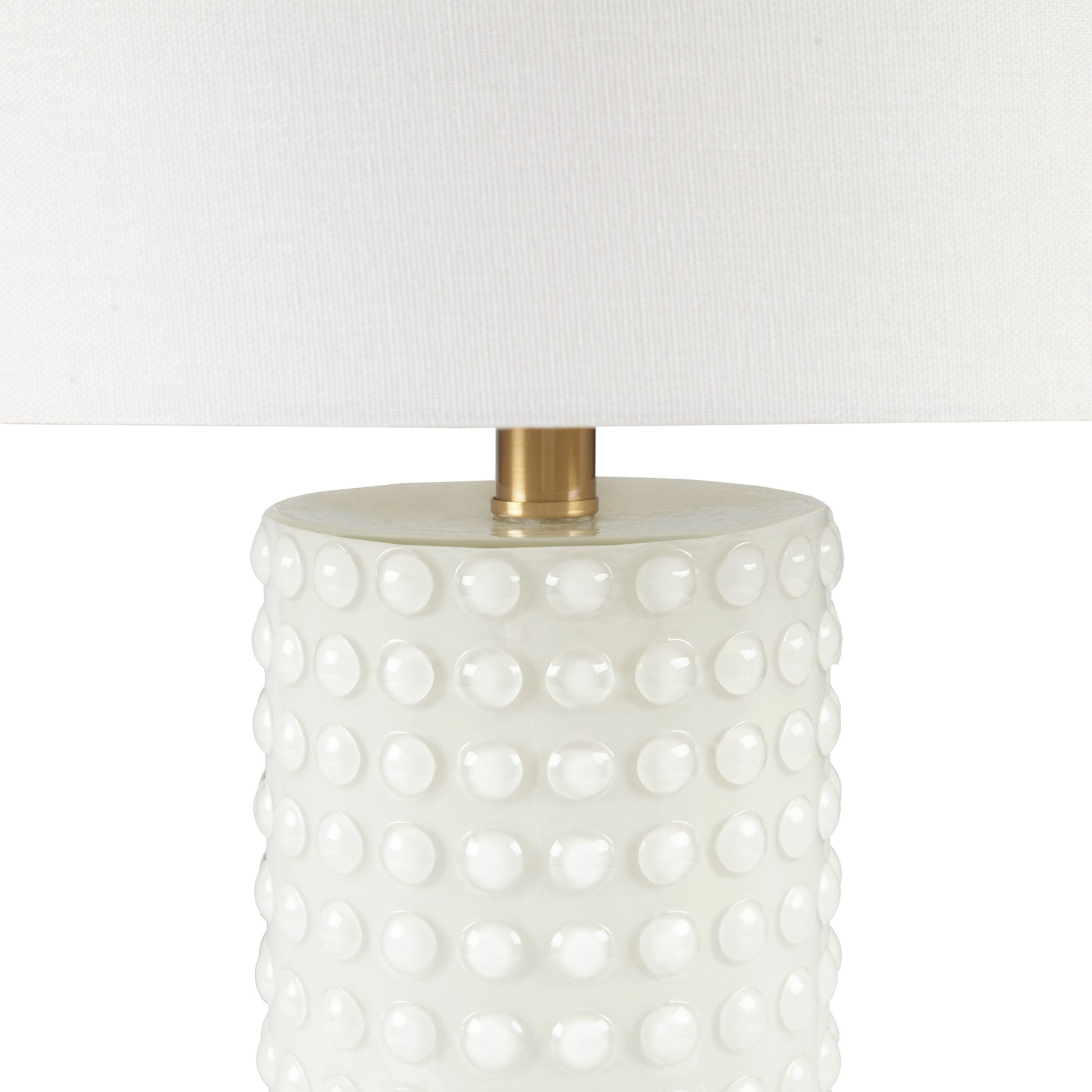 INK+IVY Textured Dot Table Lamp