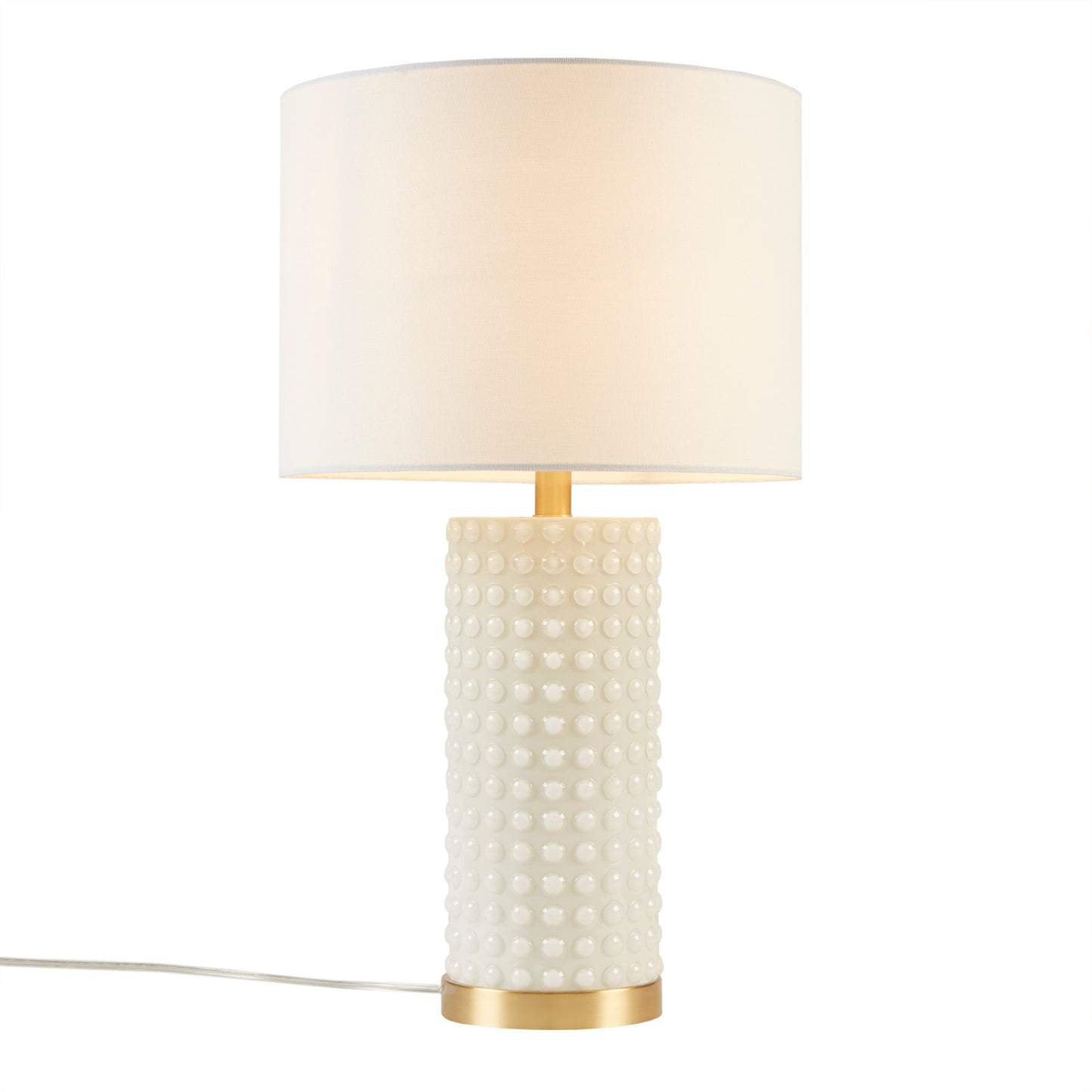 INK+IVY Textured Dot Table Lamp