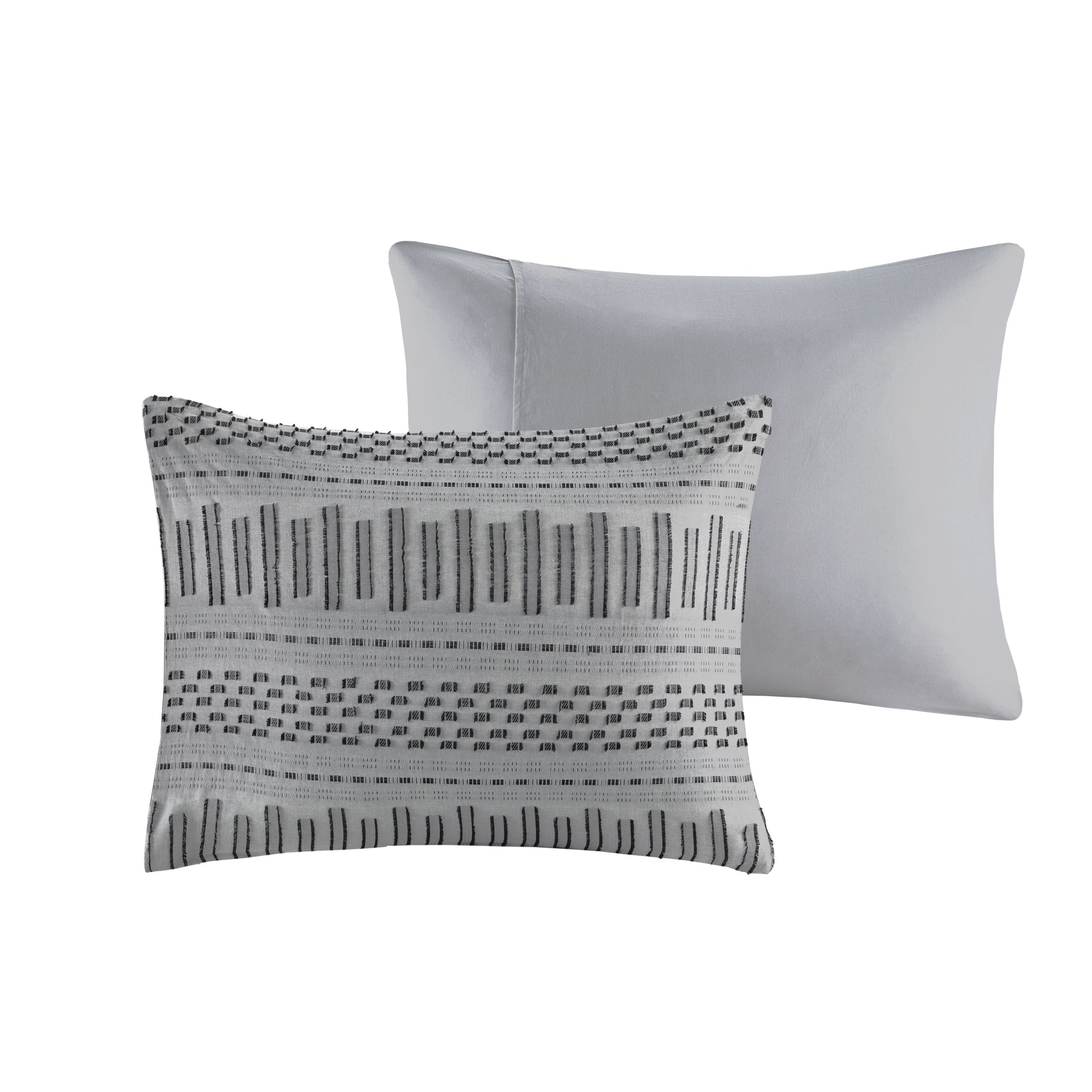 INK+IVY Cotton Jacquard Duvet Cover Mini Set