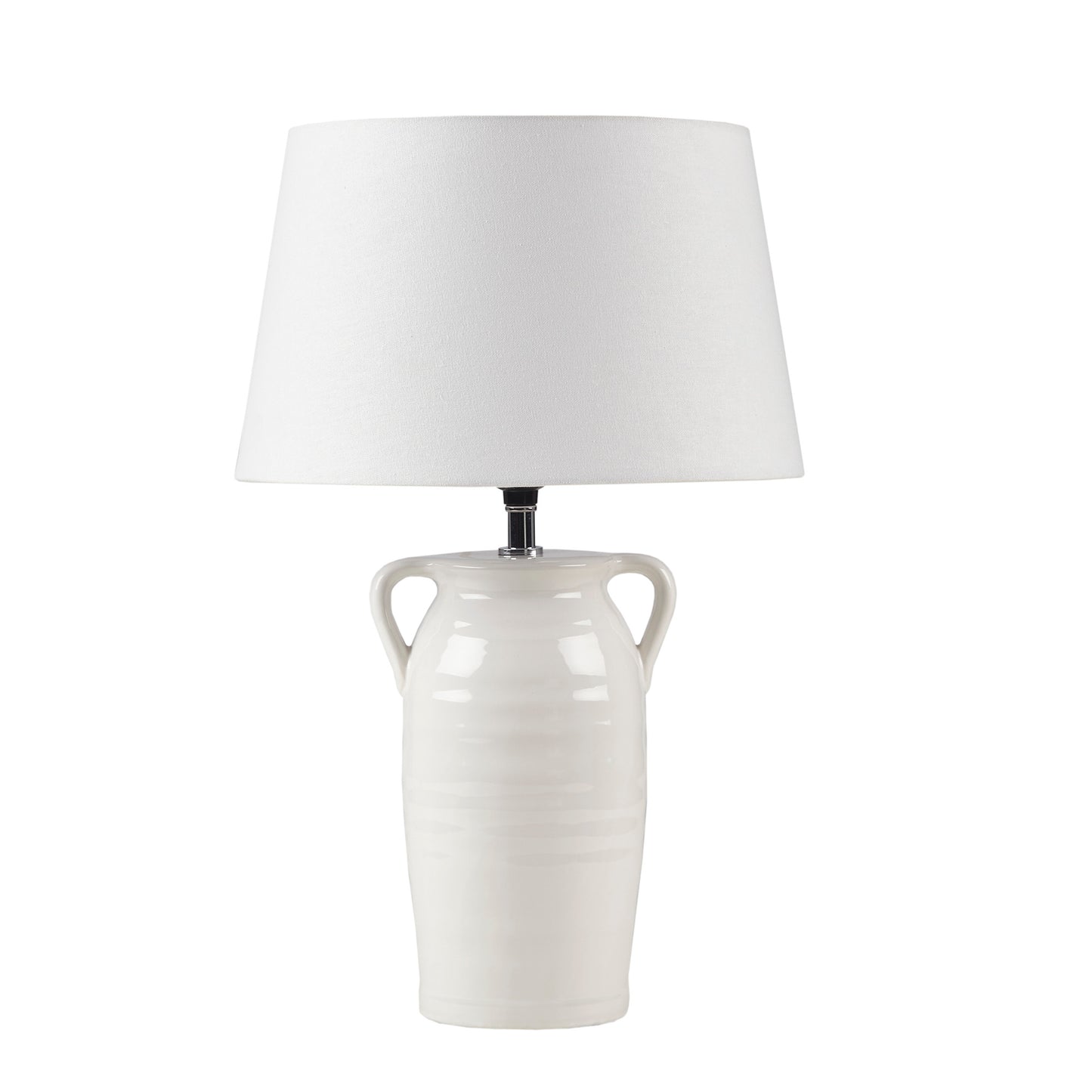 INK+IVY Ceramic Table Lamp with Handles