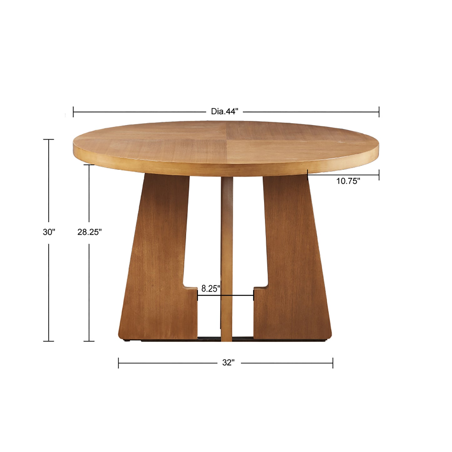 INK+IVY 44" Round Dining Table