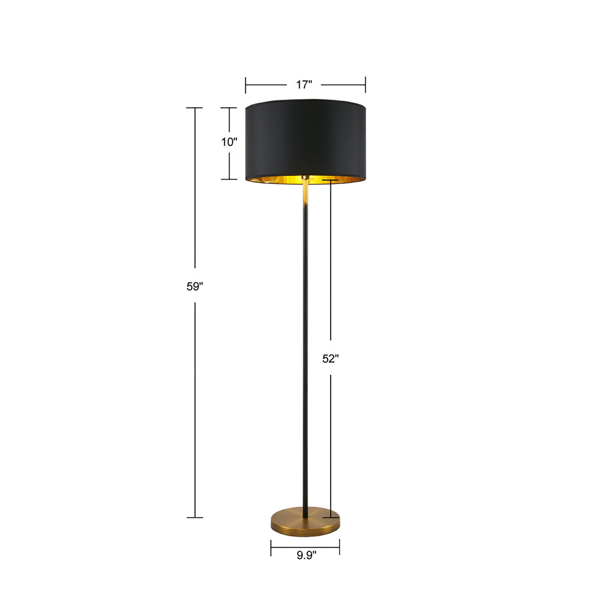 Martha Stewart Metal Floor Lamp