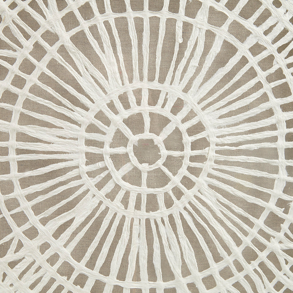 INK+IVY Framed Medallion Rice Paper Shadow Box Wall Decor