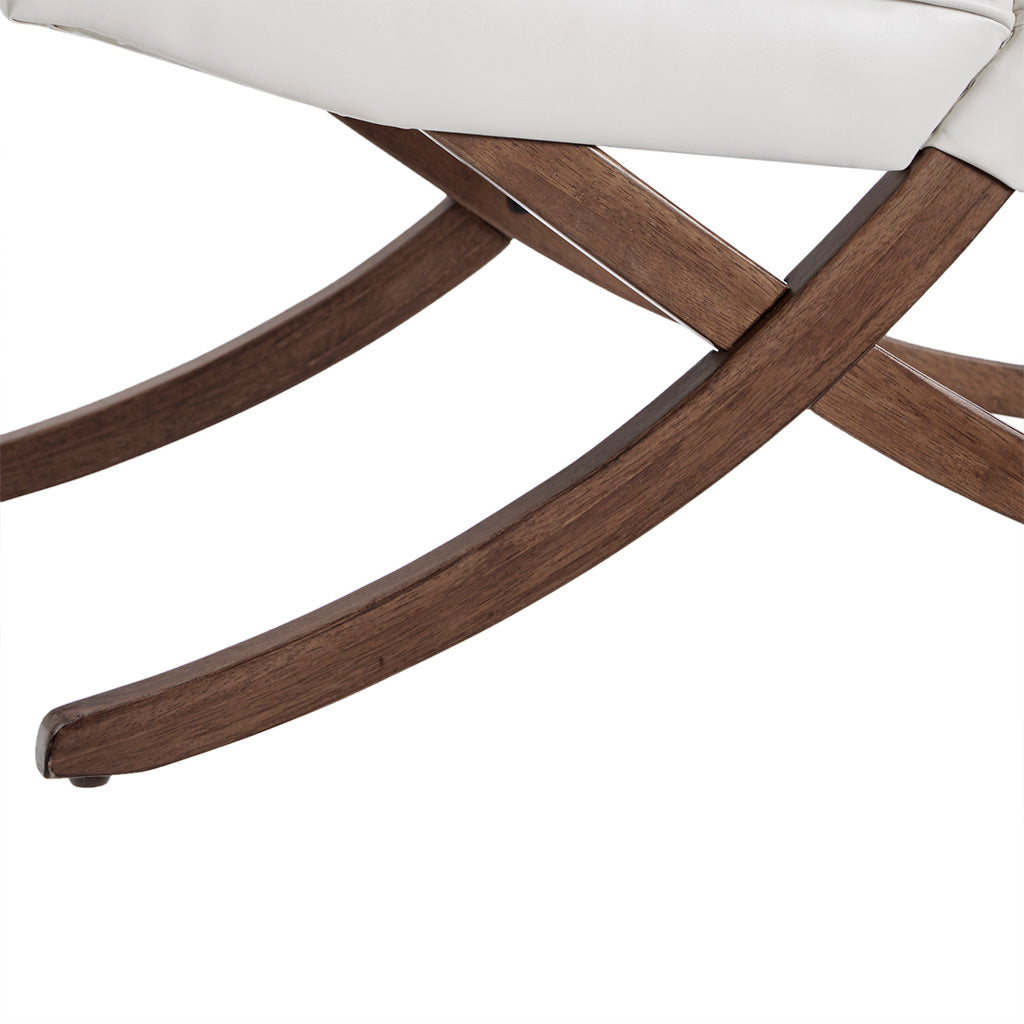 Wynn Tufted Back Armless Accent Chair