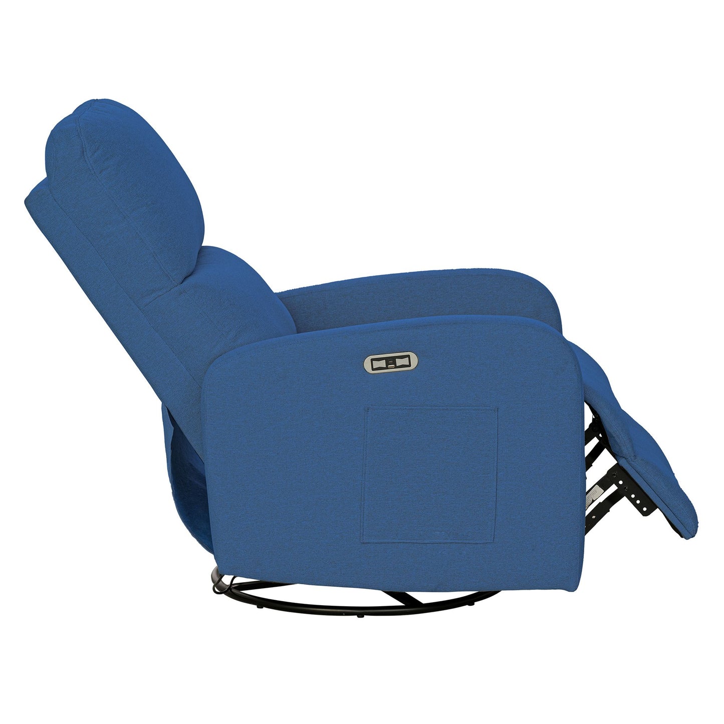 Dakota Power Recliner 3-in-1 with Swivel, Glider, USB Ports