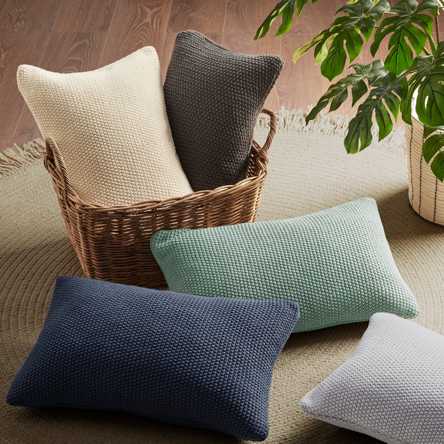 Bree Knit Oblong Pillow Cover