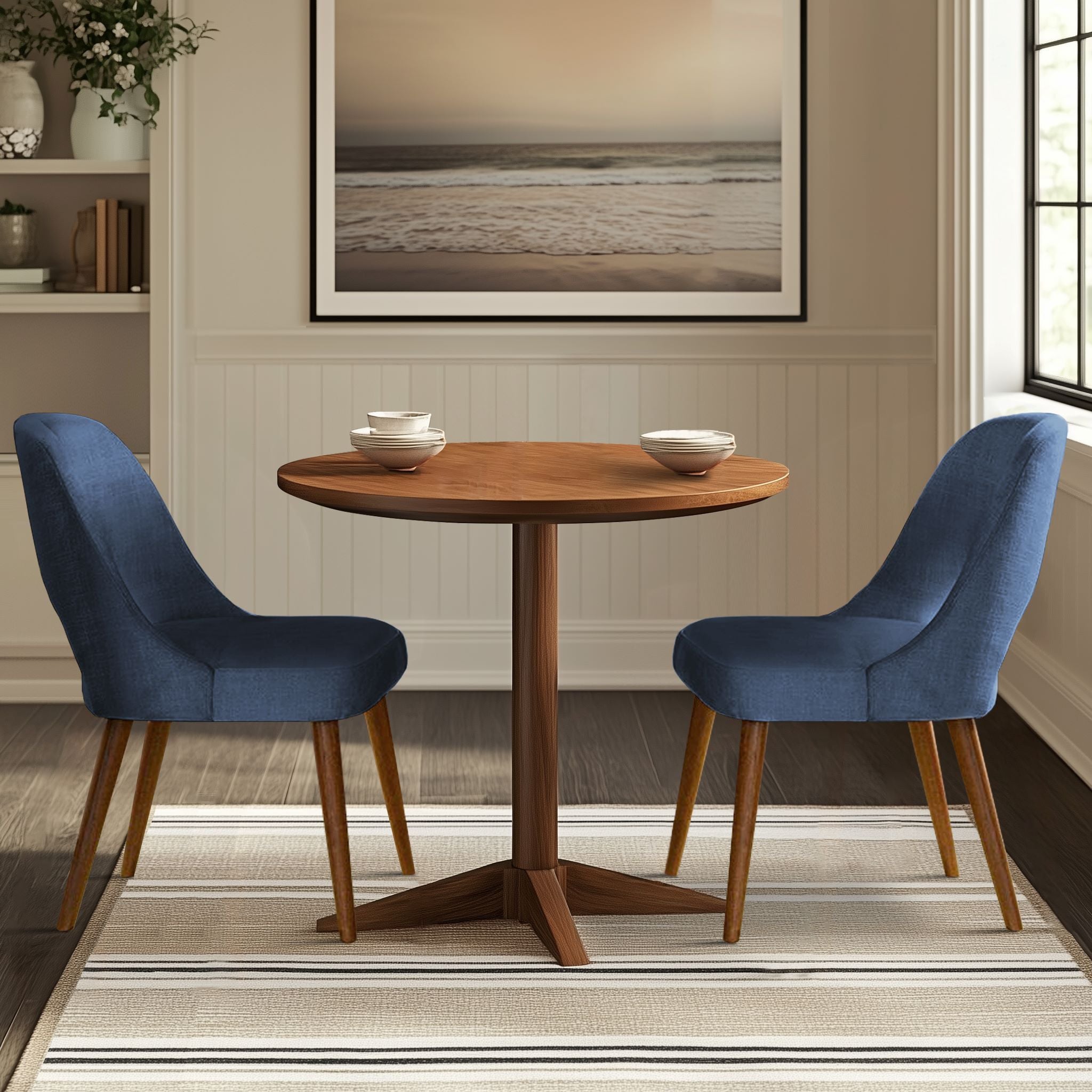 INK+IVY INK+IVY - Nola Upholstered Dining Side Chairs with Cutout Back design (Set of 2) Quality Report