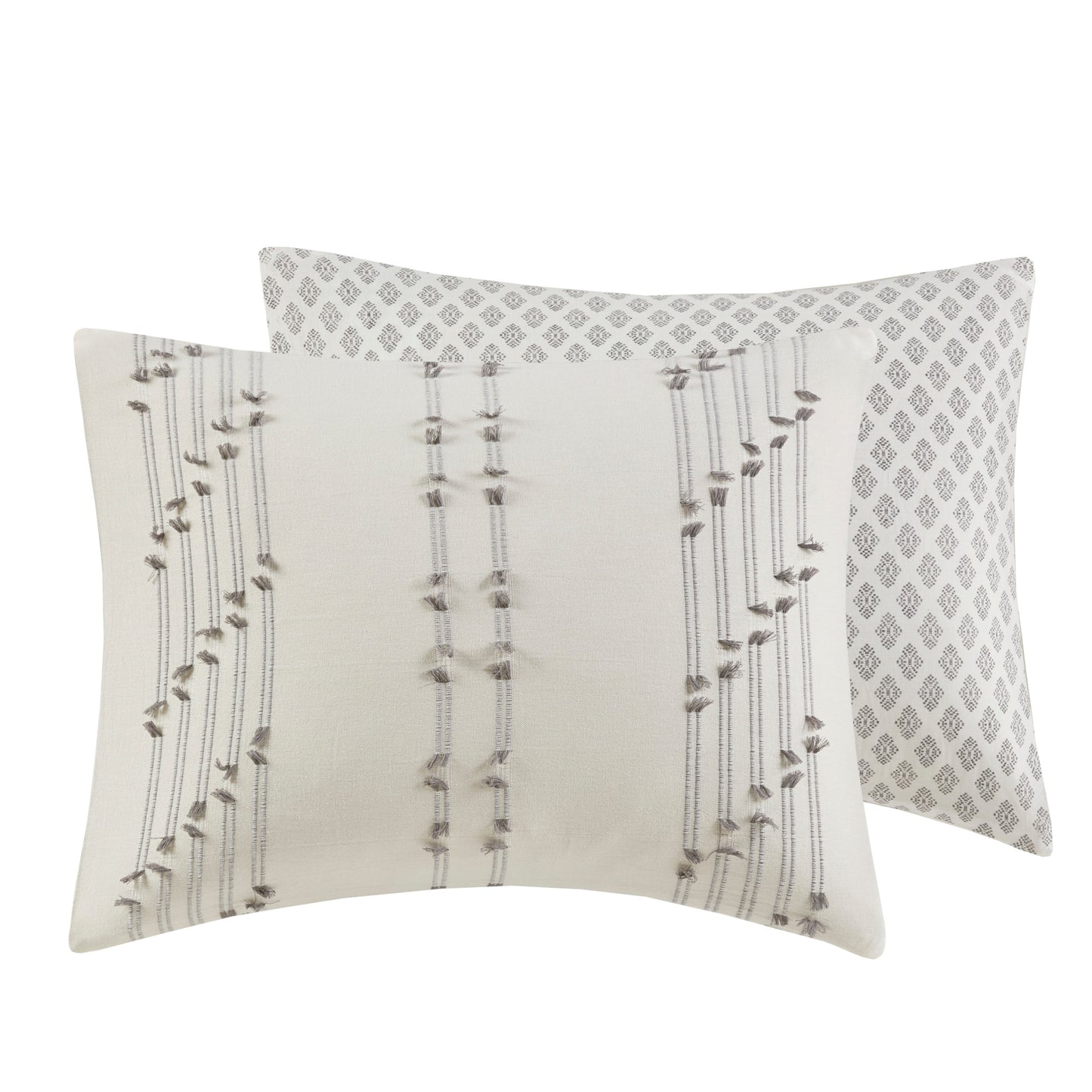 INK+IVY 3 Piece Cotton Jacquard Comforter Set