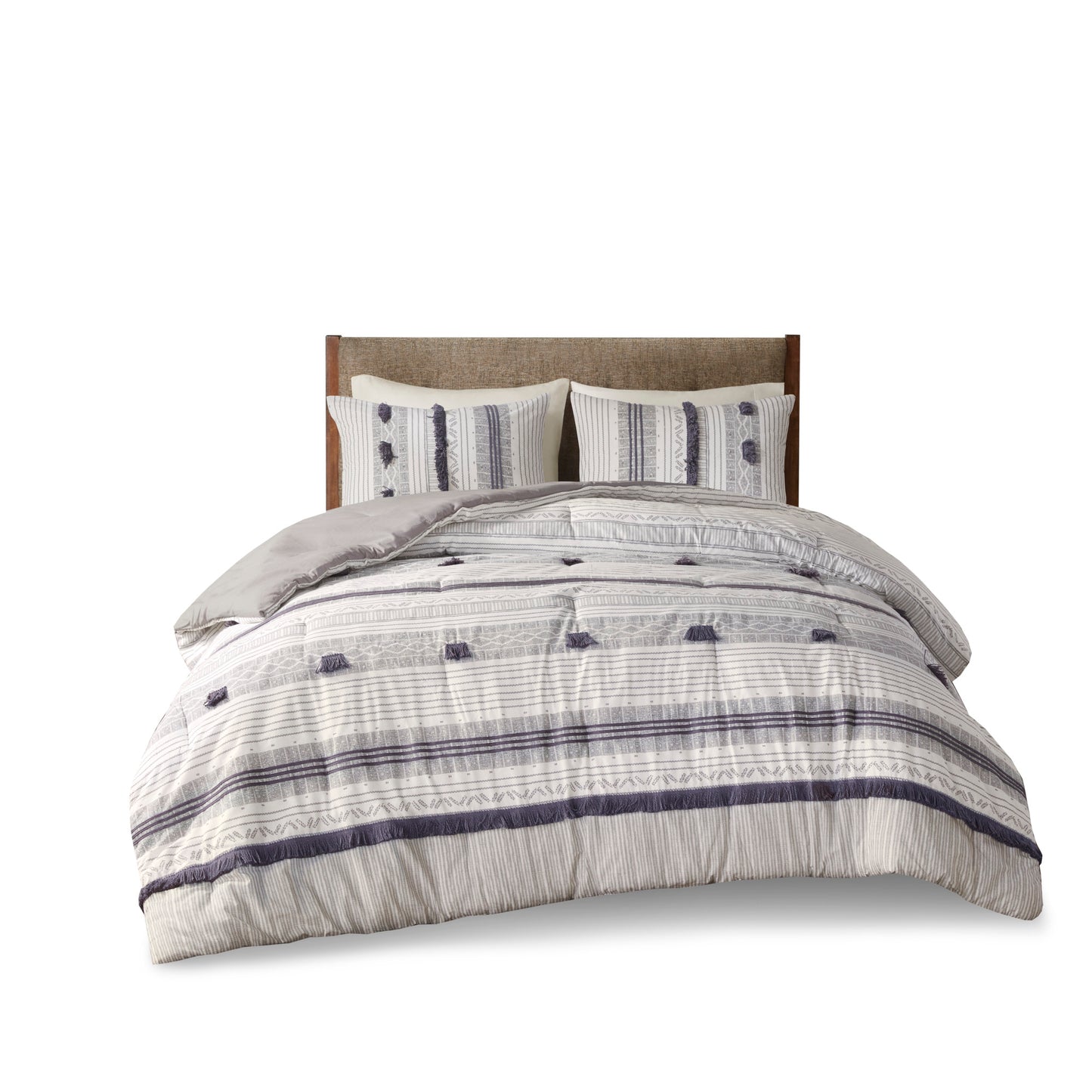 INK+IVY 3 Piece Cotton Comforter Set