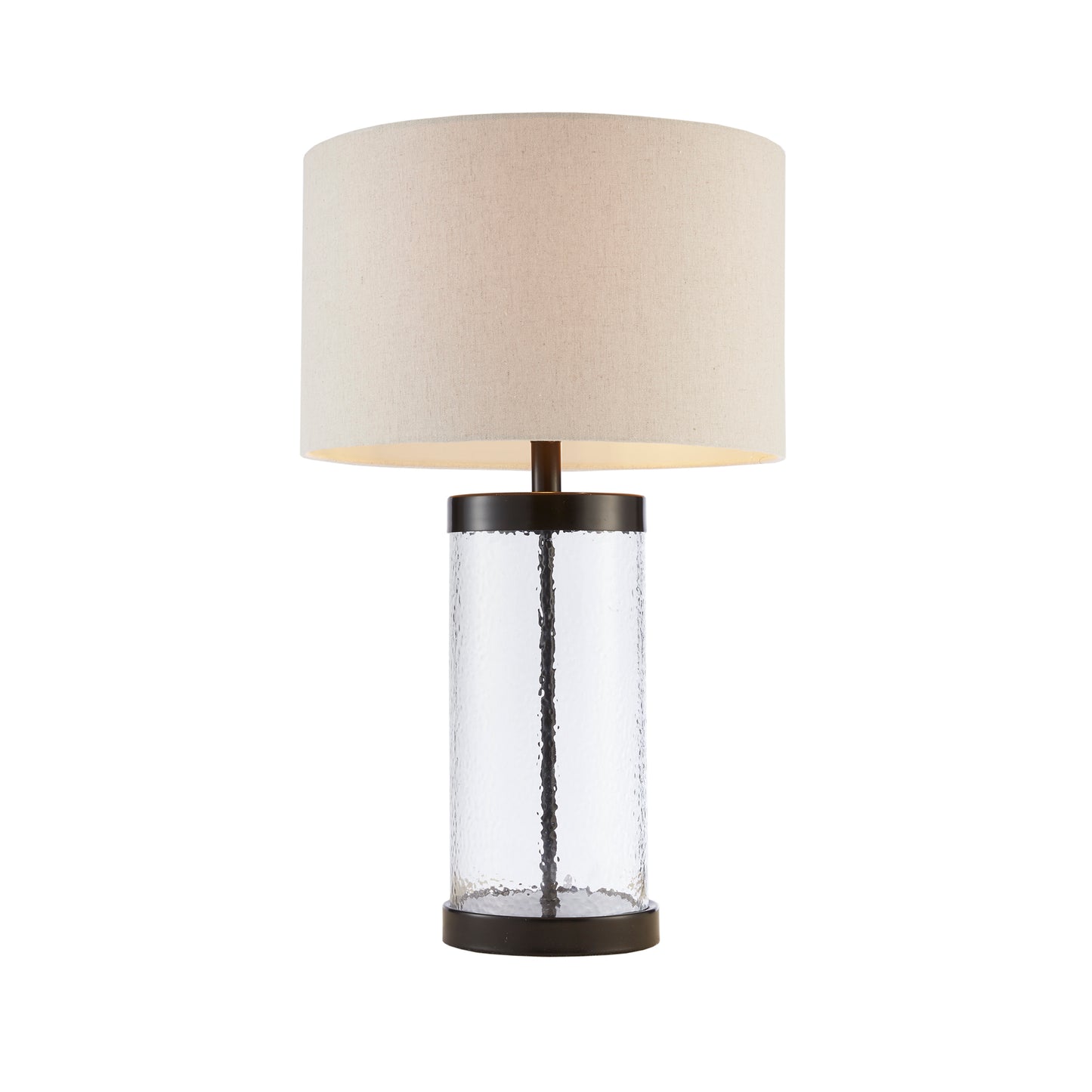 INK+IVY Glass Cylinder Table Lamp