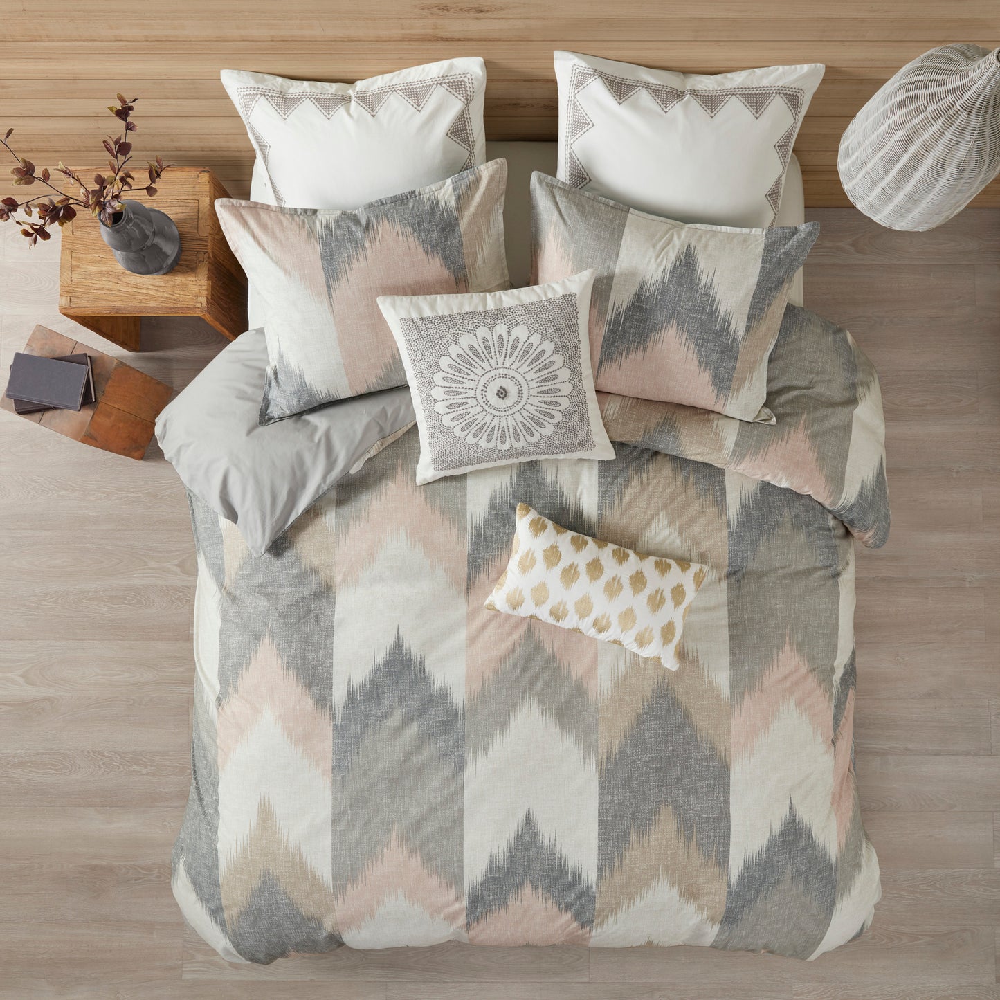 INK+IVY Cotton Duvet Cover Mini Set