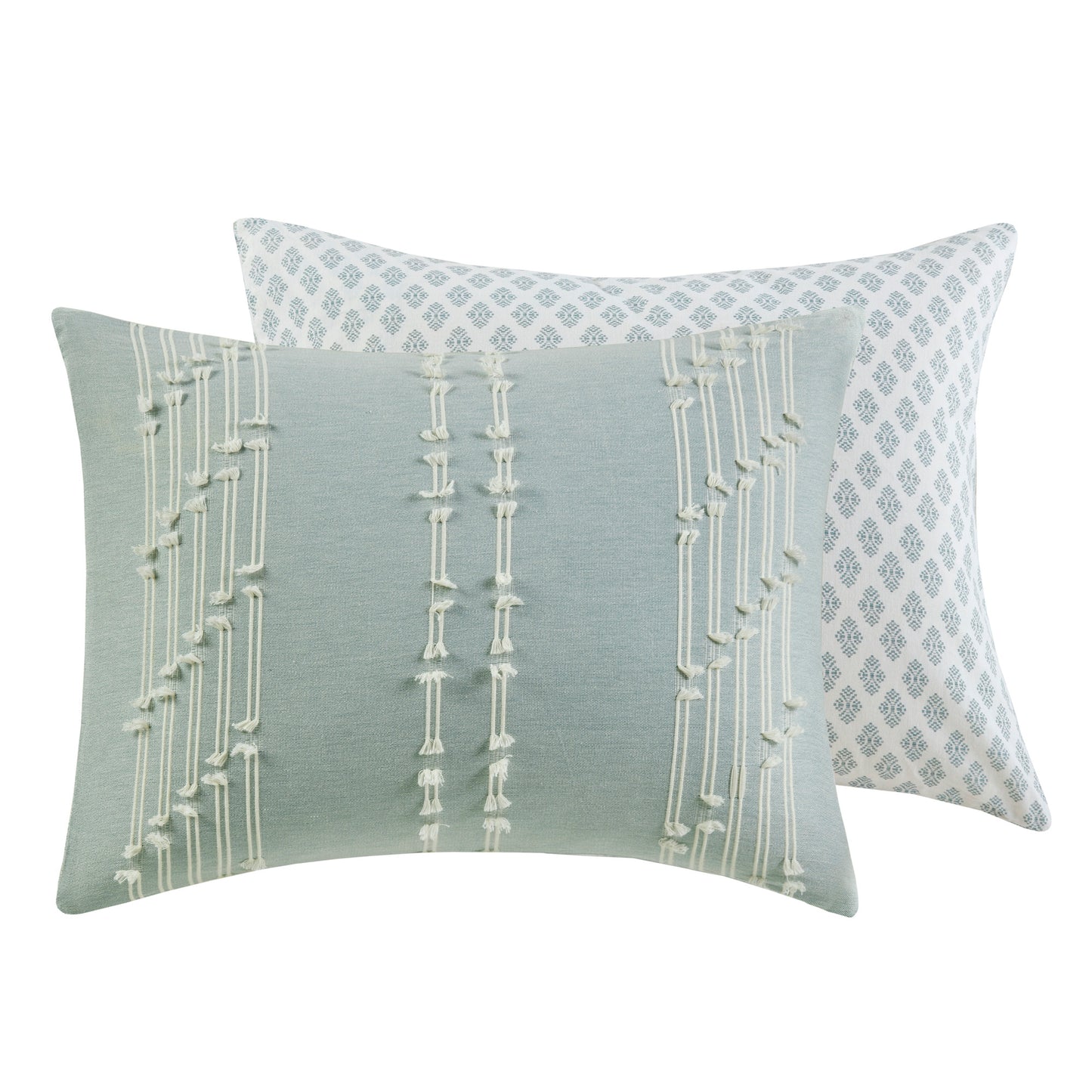 INK+IVY 3 Piece Cotton Jacquard Comforter Set
