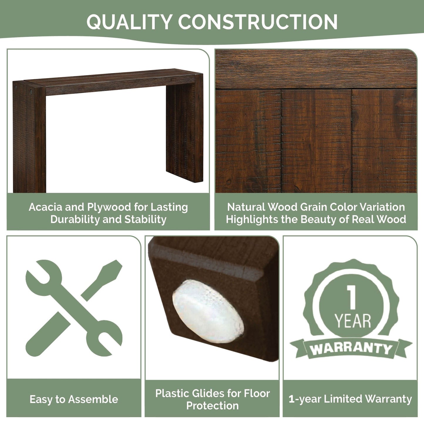 INK+IVY 54" Console table