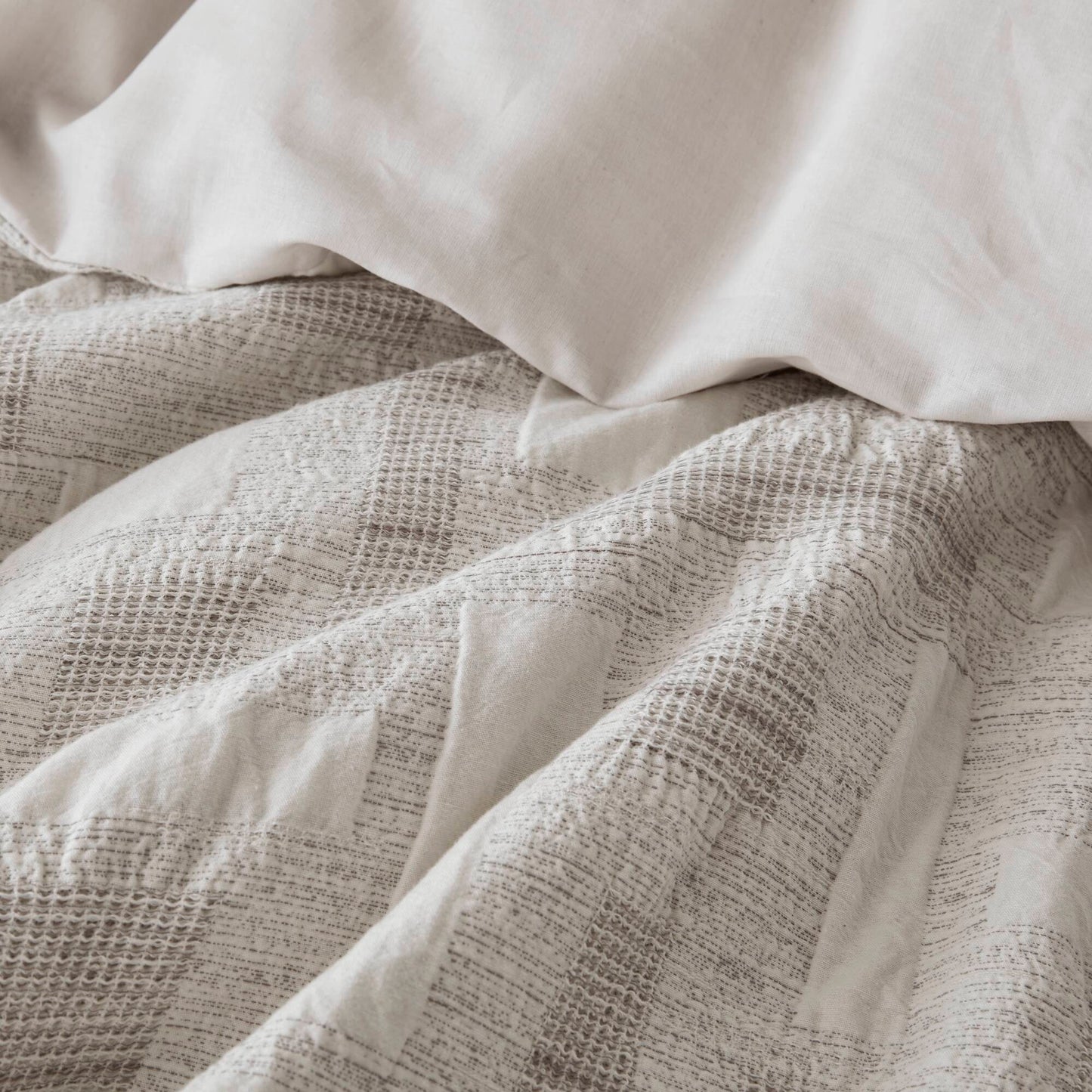 INK+IVY 3 Piece Cotton Jacquard Comforter Set