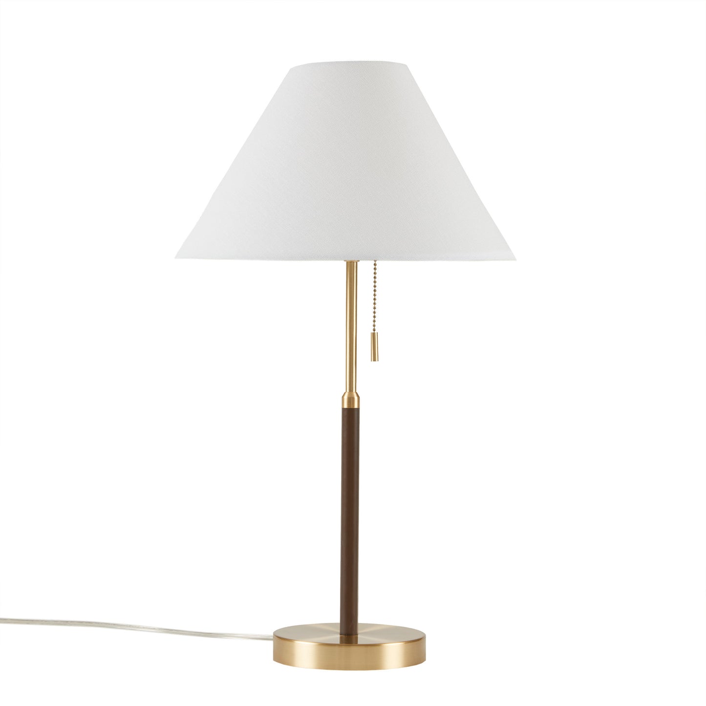 INK+IVY Two Tone Pull-chain Table Lamp