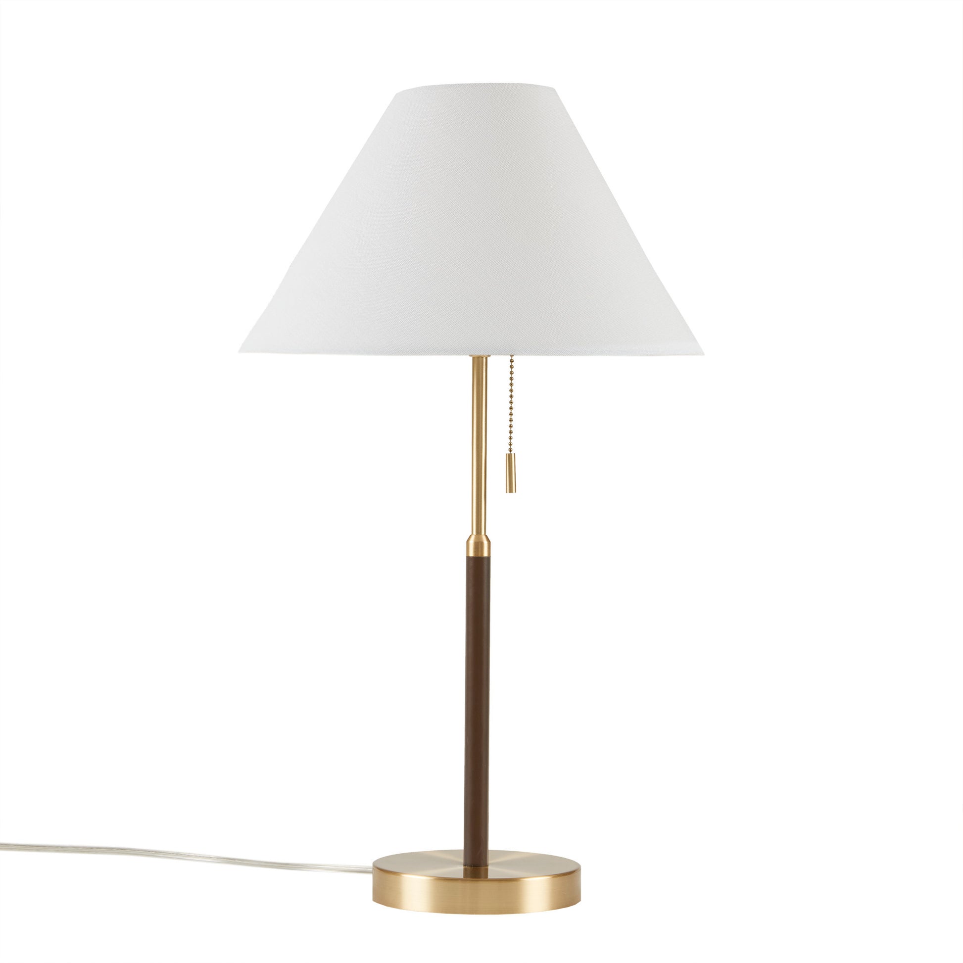 INK+IVY Two Tone Pull-chain Table Lamp