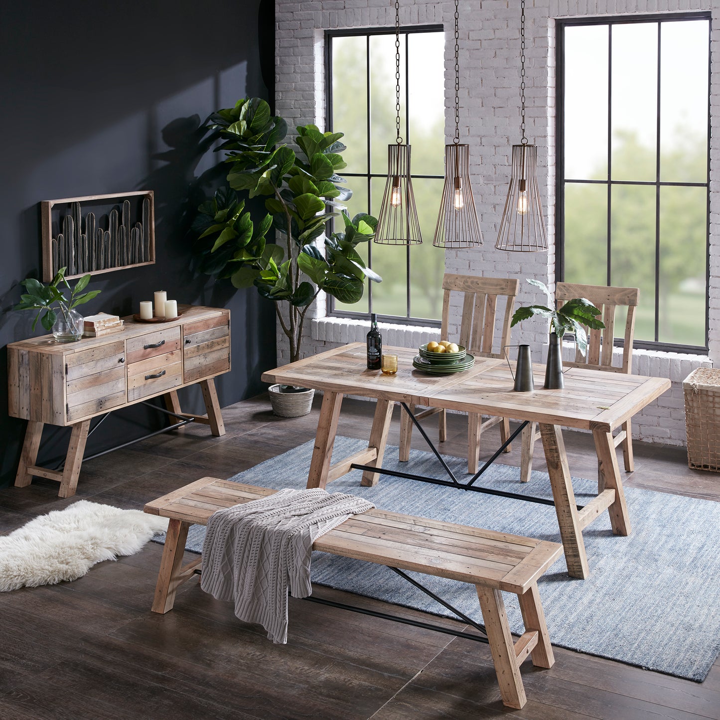 INK+IVY Rectangle Dining Table