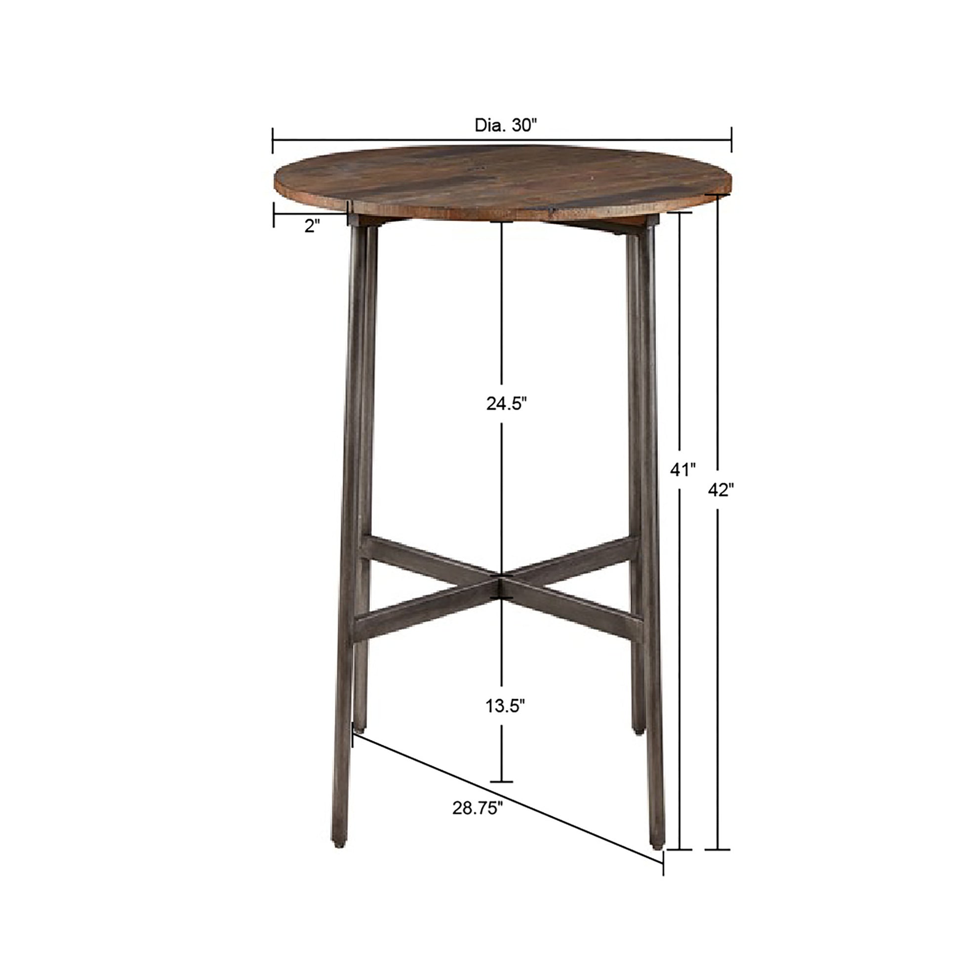 INK+IVY Round Bar Table