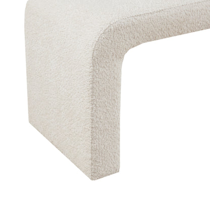 INK+IVY Boucle Waterfall Bench
