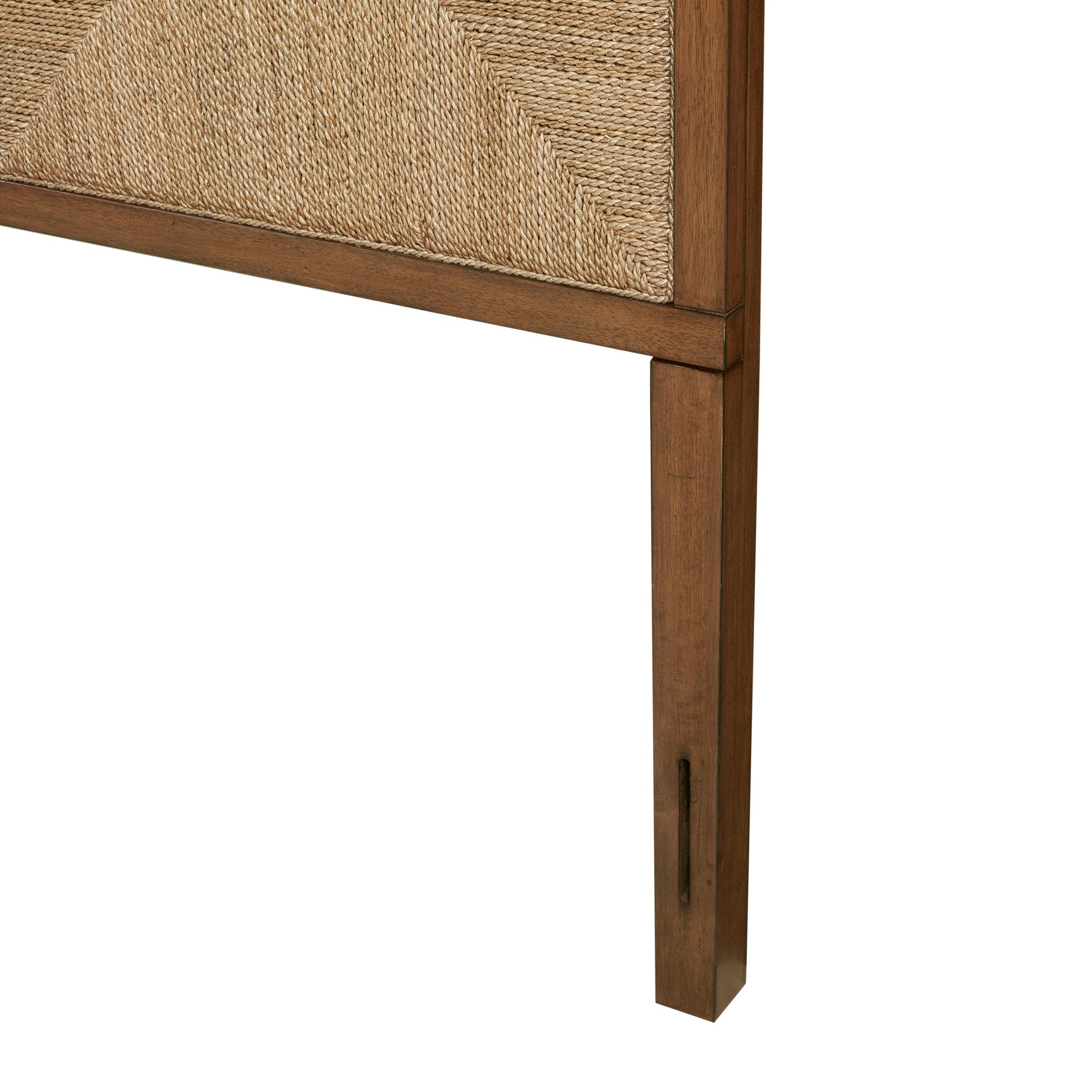 INK+IVY Handcrafted Seagrass Headboard Queen