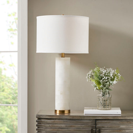 INK+IVY Alabaster Table Lamp