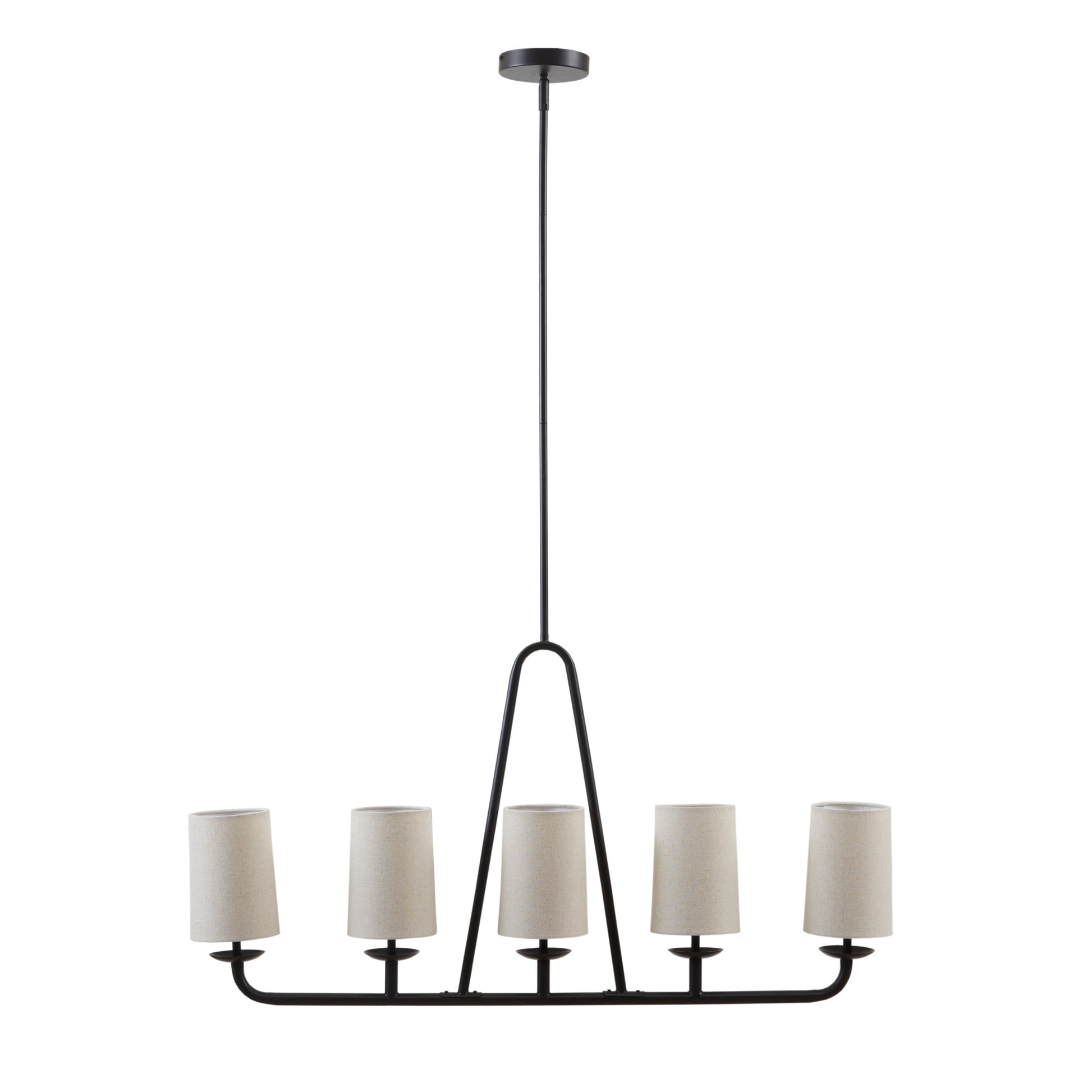 INK+IVY 5-Light Linear Chandelier