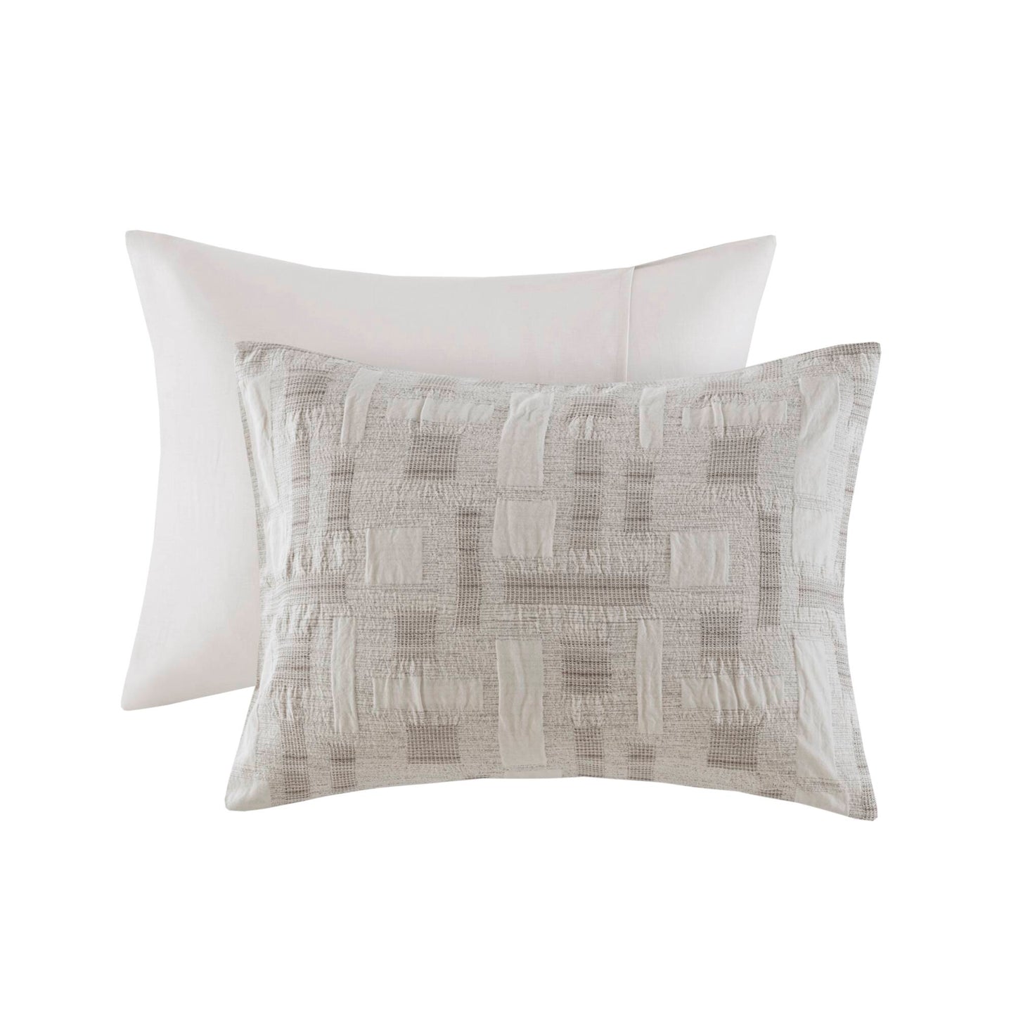 INK+IVY 3 Piece Cotton Jacquard Comforter Set