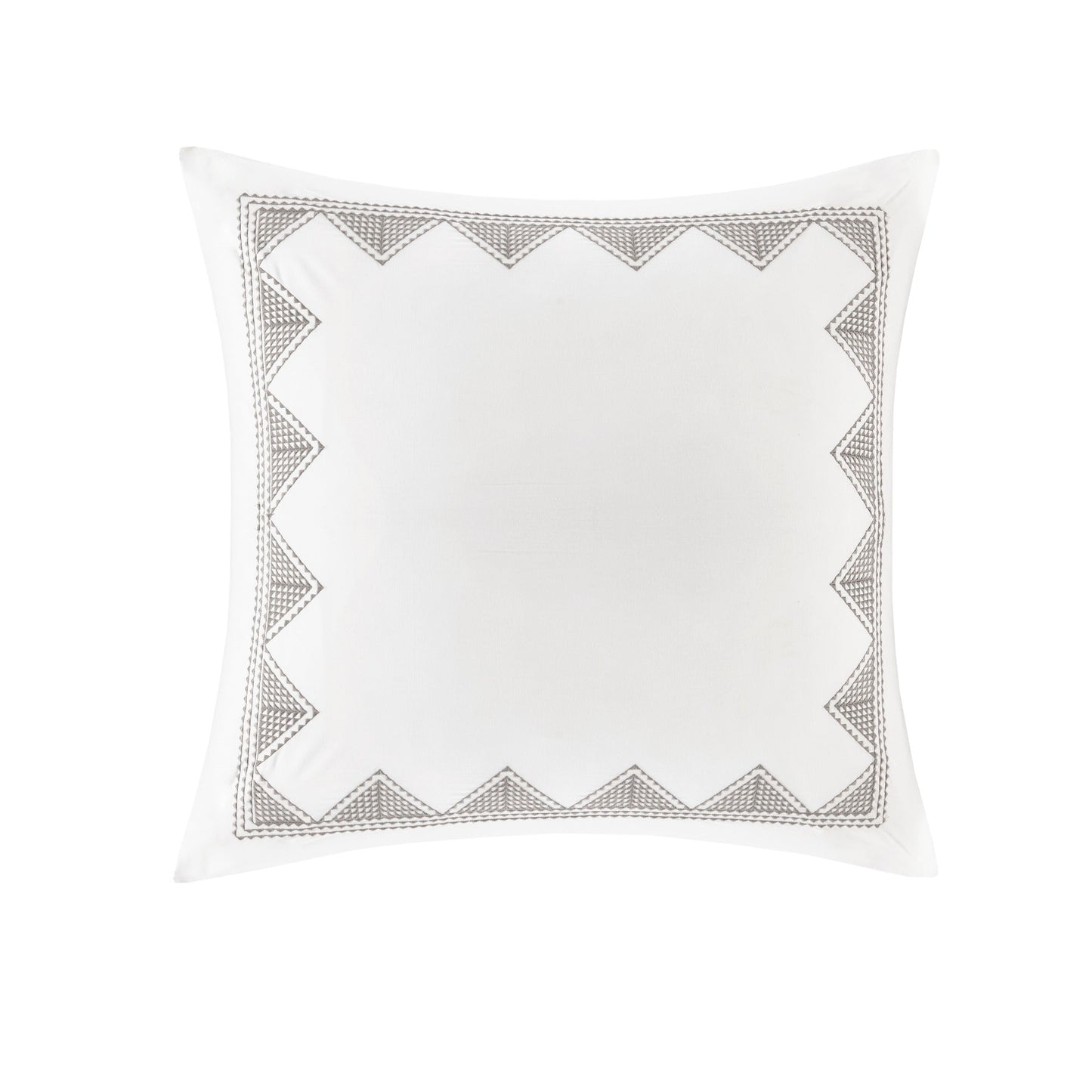 INK+IVY Cotton Embroidered Euro Sham