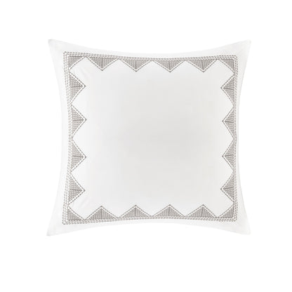INK+IVY Cotton Embroidered Euro Sham