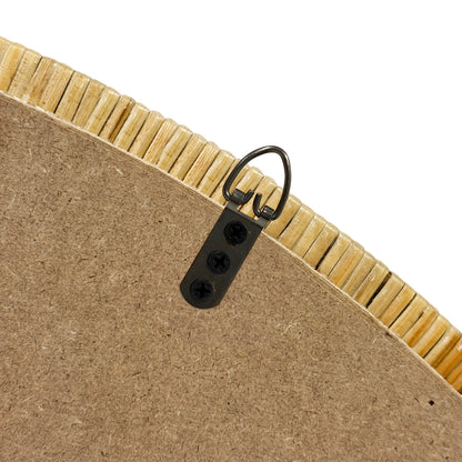 Nova Natural Rattan Rectangle Wall Mirror