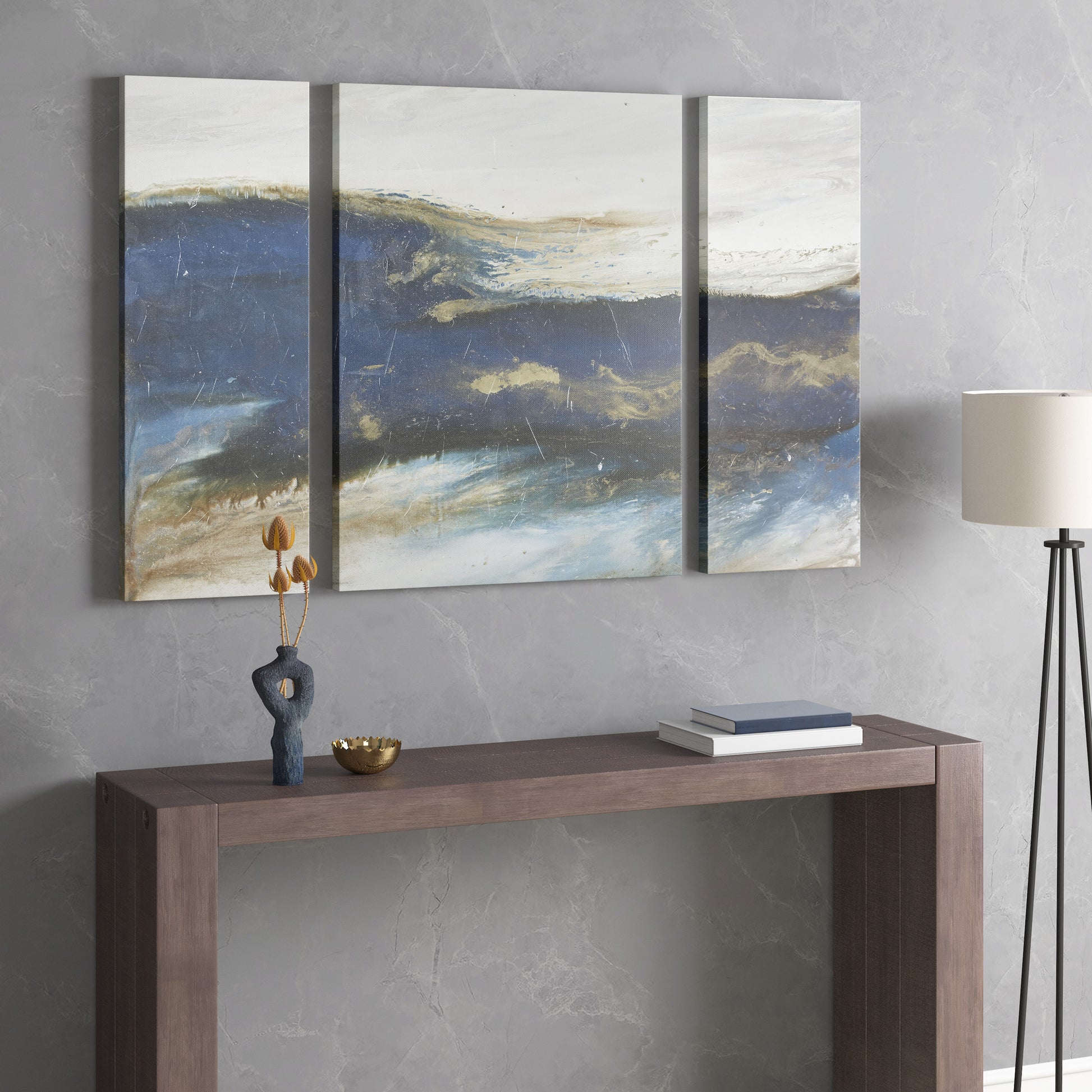 INK+IVY Triptych 3-piece Canvas Wall Art Set