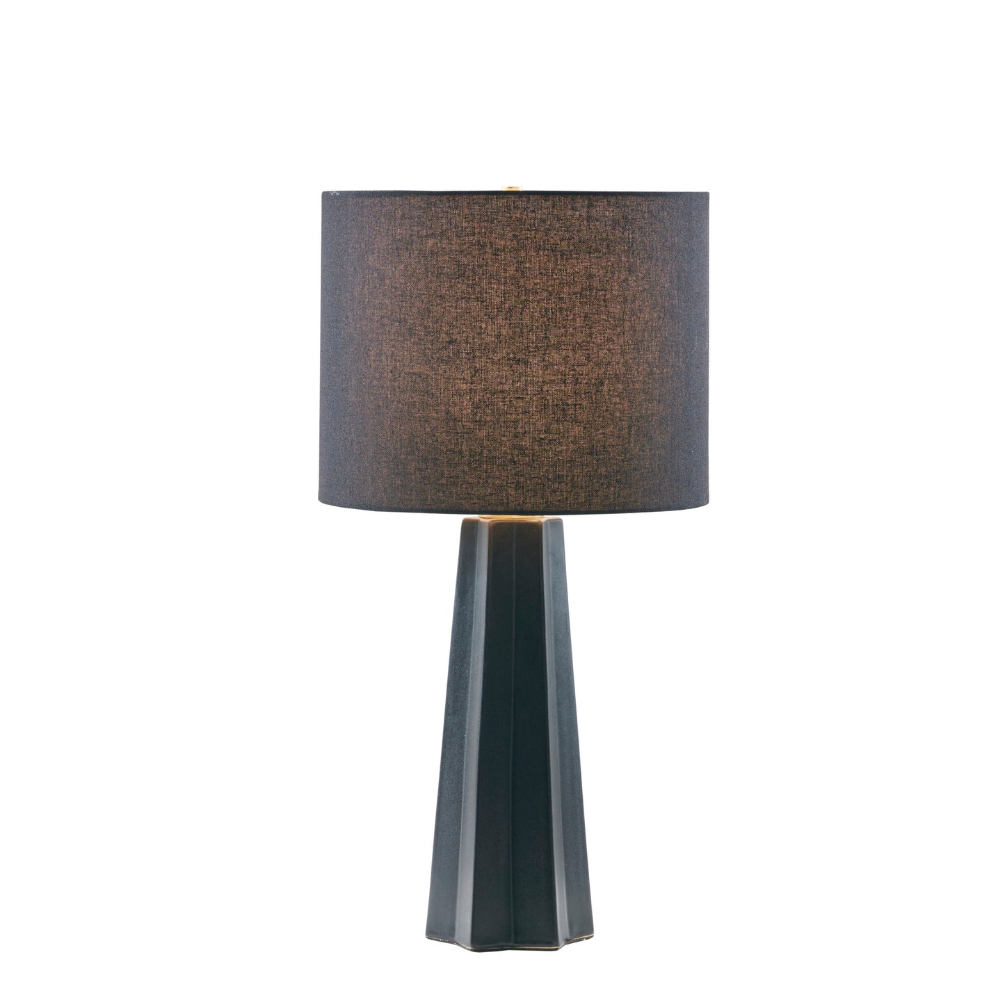 INK+IVY Geometric Ceramic Table Lamp