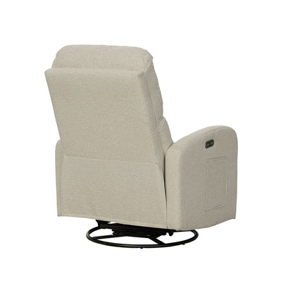 Dakota Power Recliner 3-in-1 with Swivel, Glider, USB Ports
