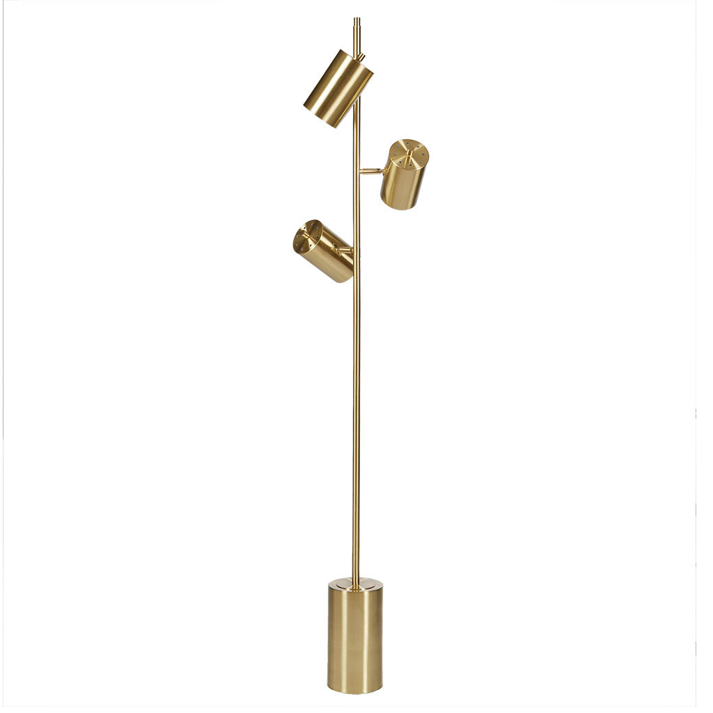 INK+IVY 3-Light Metal Floor Lamp