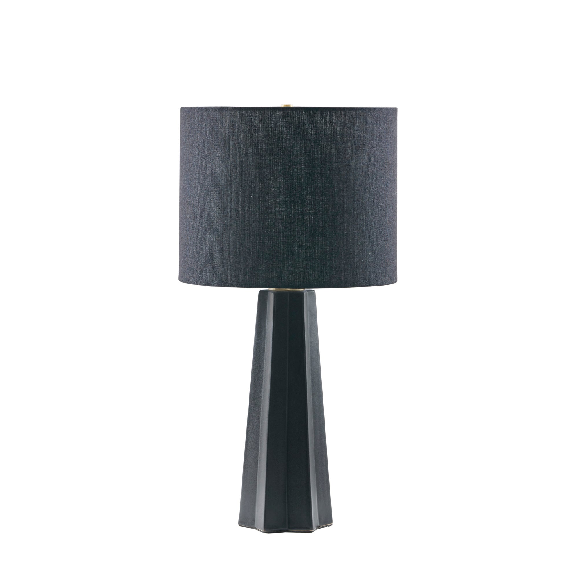 INK+IVY Geometric Ceramic Table Lamp