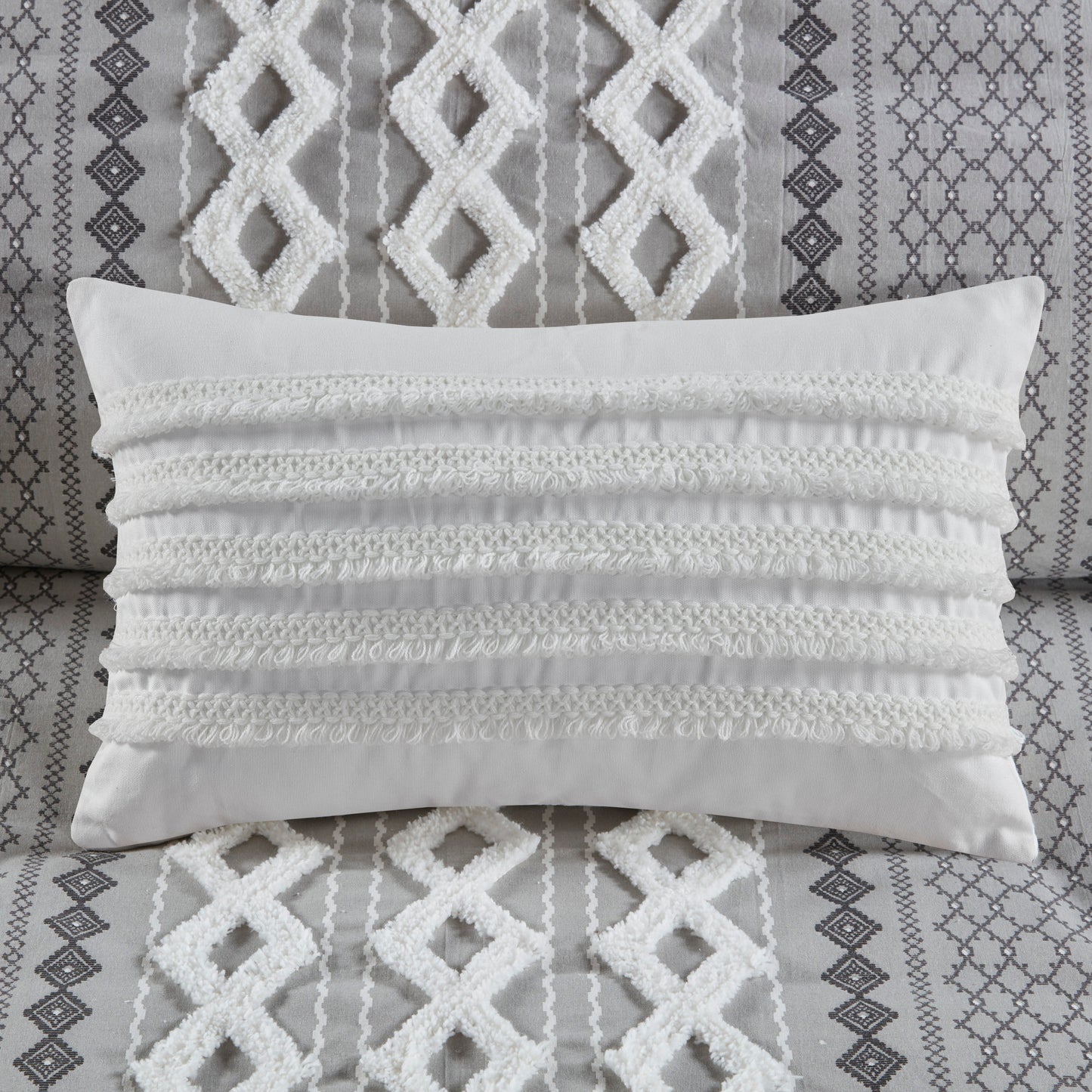 INK+IVY Cotton Oblong Pillow