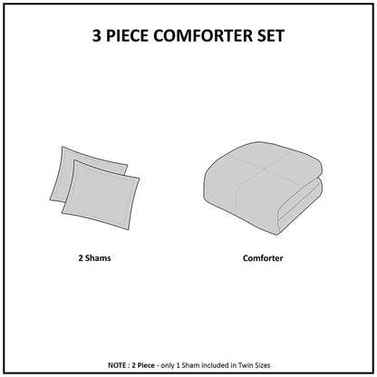 INK+IVY Cotton Jacquard Comforter Mini Set