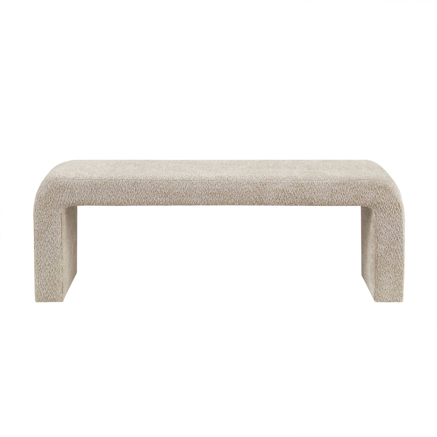 INK+IVY Boucle Waterfall Bench