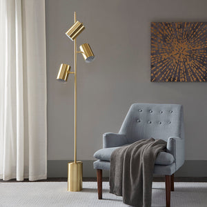 Alta 3-Light Metal Floor Lamp